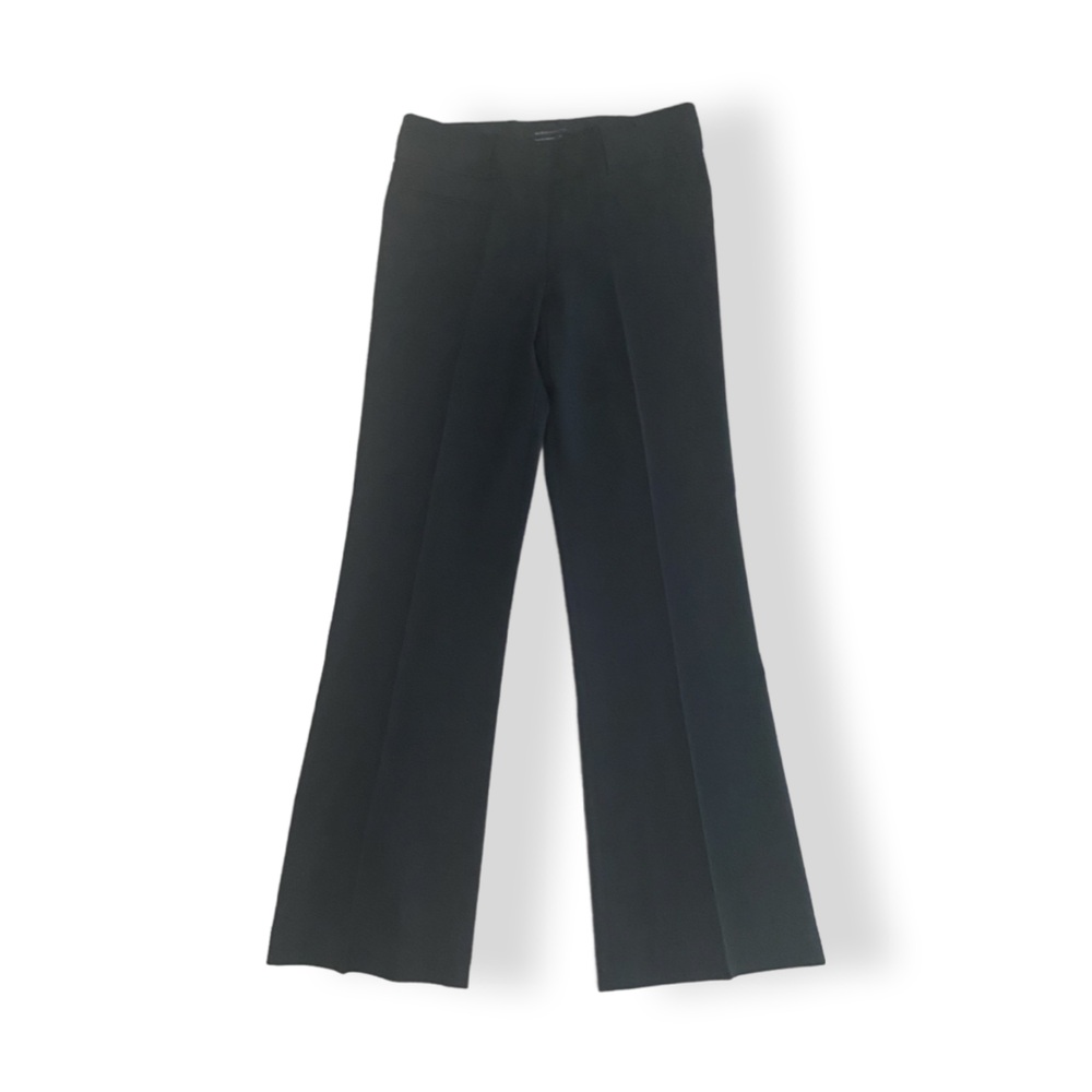 NWOT! BCBG MAXAZRIA Black Pinstripe Wide Leg Trousers! Size 0! - Picture 3 of 7
